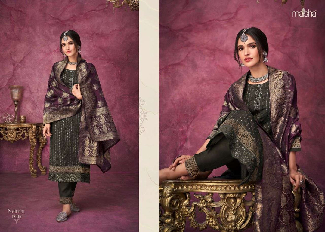 Maisha Naimat - 12016 - Dark Green