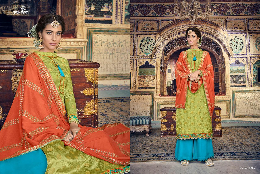 Maisha Maskeen 8102 - Mint Green