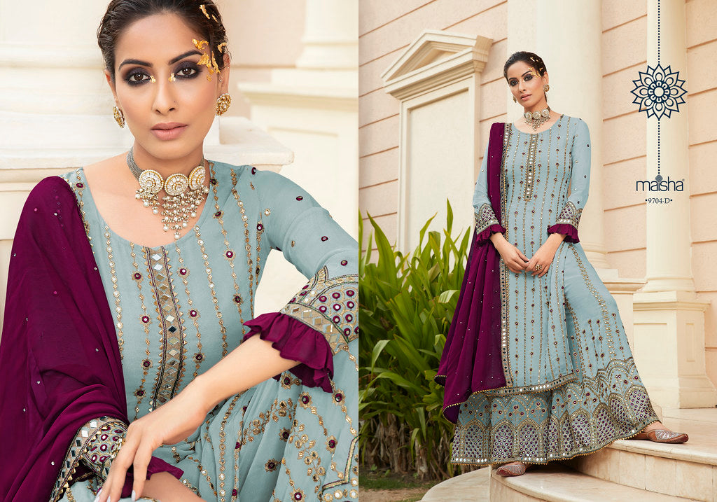 Maisha Addiction - 9704D - Light Turquoise
