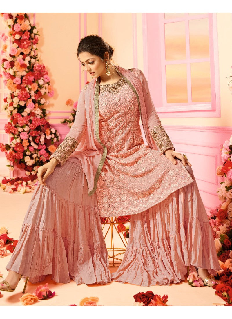 Nitya 2205 - Pink Sharara Kameez