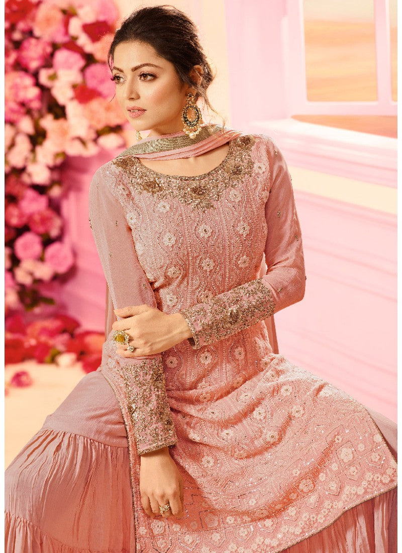 Nitya 2205 - Pink Sharara Kameez