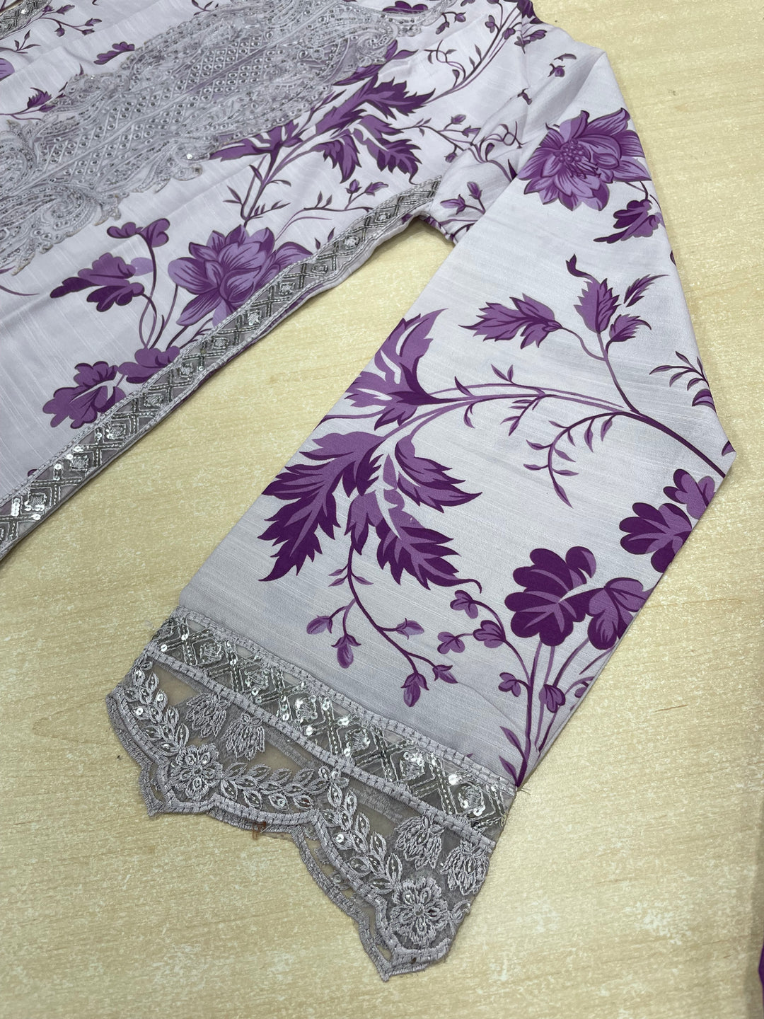 Tabeer – Lilac Karma Collection inspired Lawn Suit - 3pcs