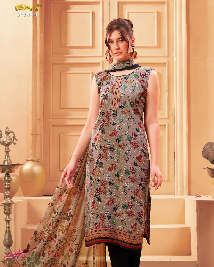 Vaishali 6410- Prints A,B , C & D   - Unstitched - Summer Crepe Unstitched Designer