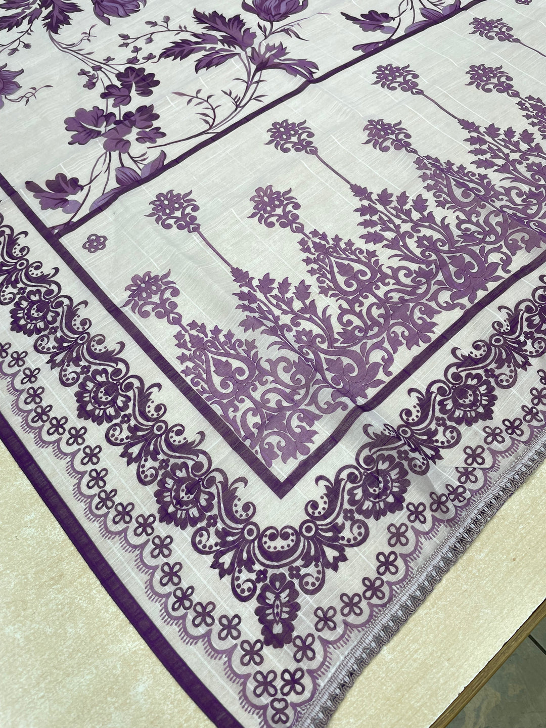 Tabeer – Lilac Karma Collection inspired Lawn Suit - 3pcs