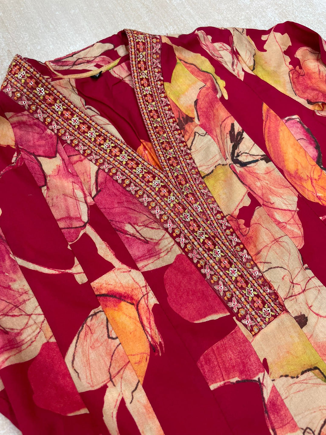 Zainab - 11068 - Cotton/Lawn A line Dress - 3 Pcs
